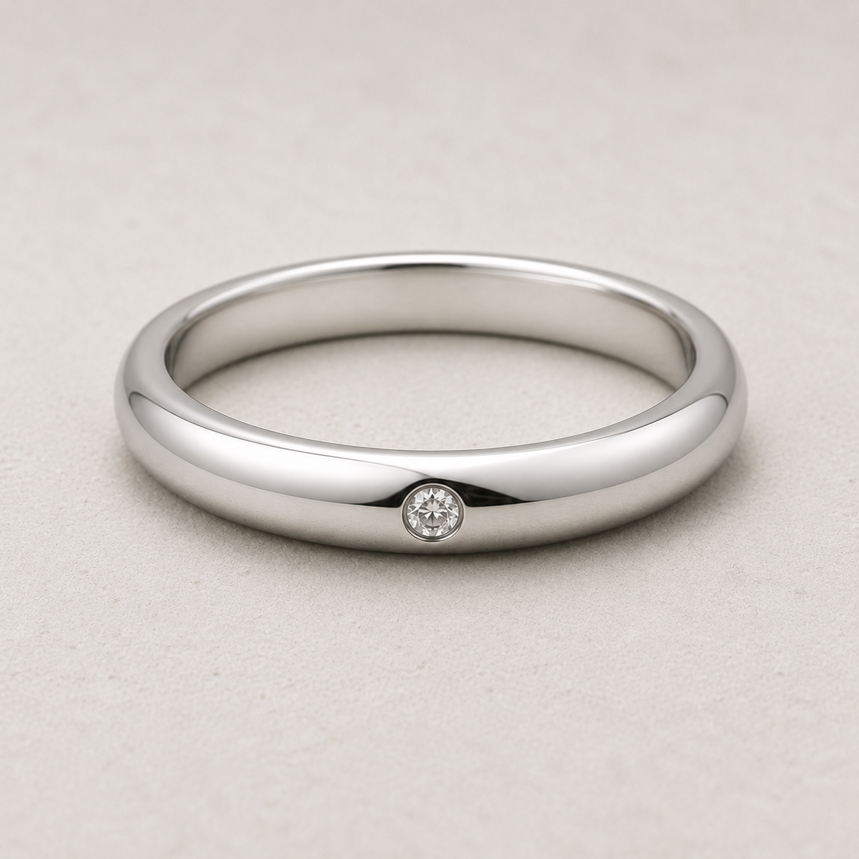 Dome Ring in Silver