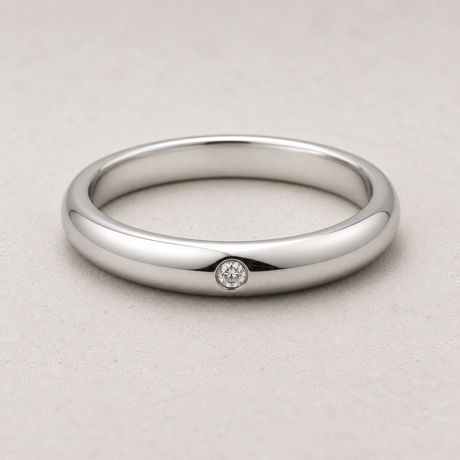 Dome Ring in Silver