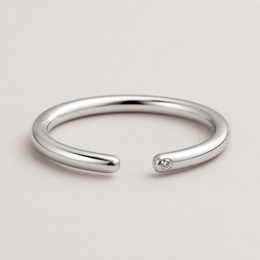 Open Ring in Silver