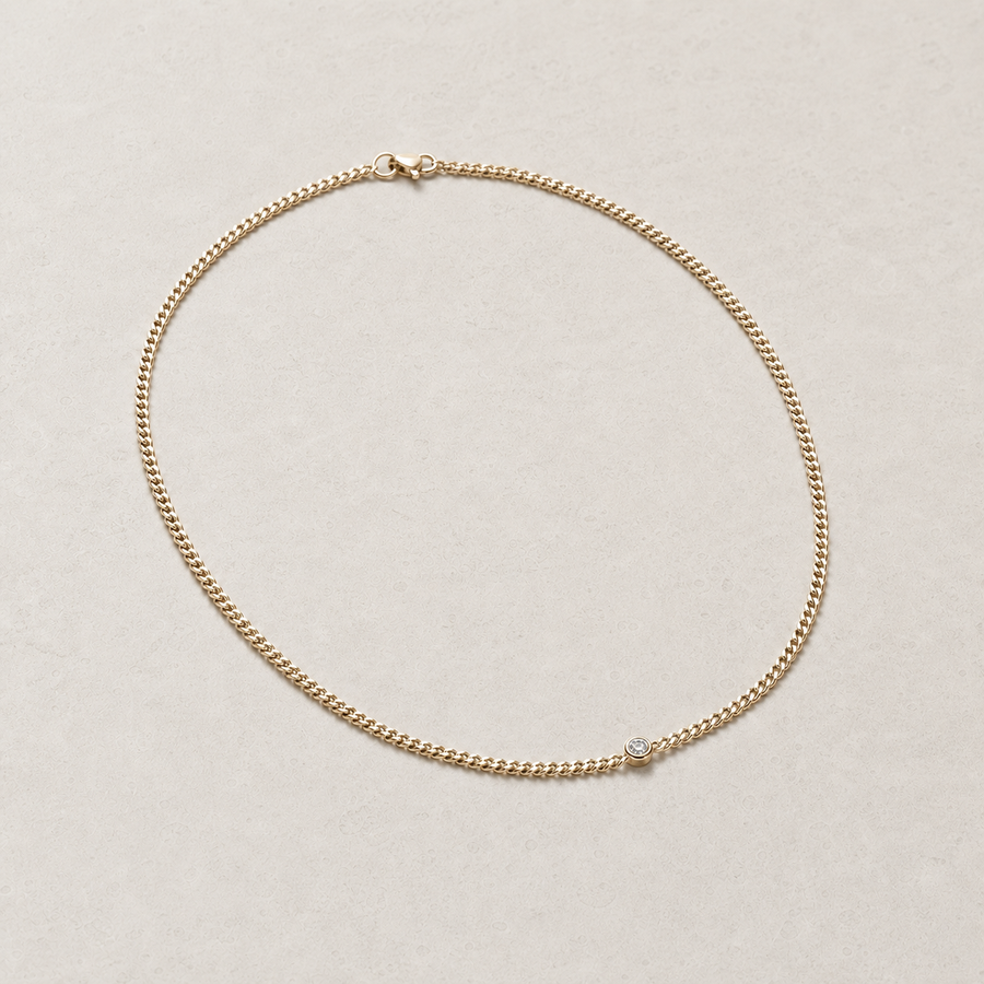Slim Chain in Gold