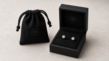 Stud Earrings (Pair) in Silver
